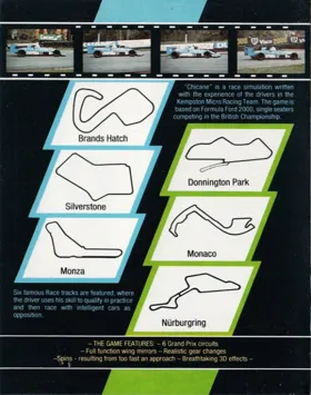 Chicane (1985)(Kempston Microelectronics)[h TSTH] box cover back